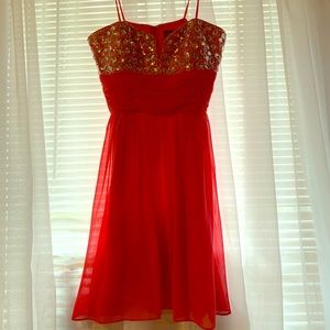 Pink short homecoming dress